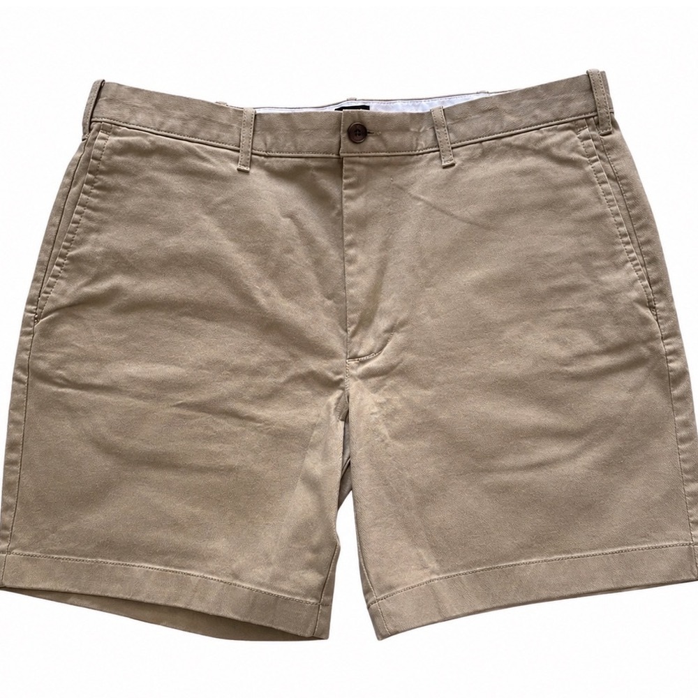 J. Crew Factory Men’s Flat Front Khaki Shorts